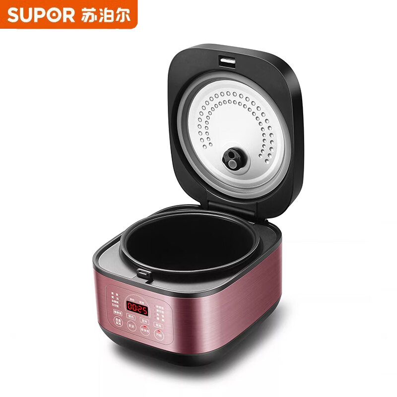 苏泊尔(SUPOR)电饭煲电饭锅4L大容量饭煲煮饭煮粥锅3-4-6人使用多功能智能预约家用电饭锅 SF40FC396高清大图