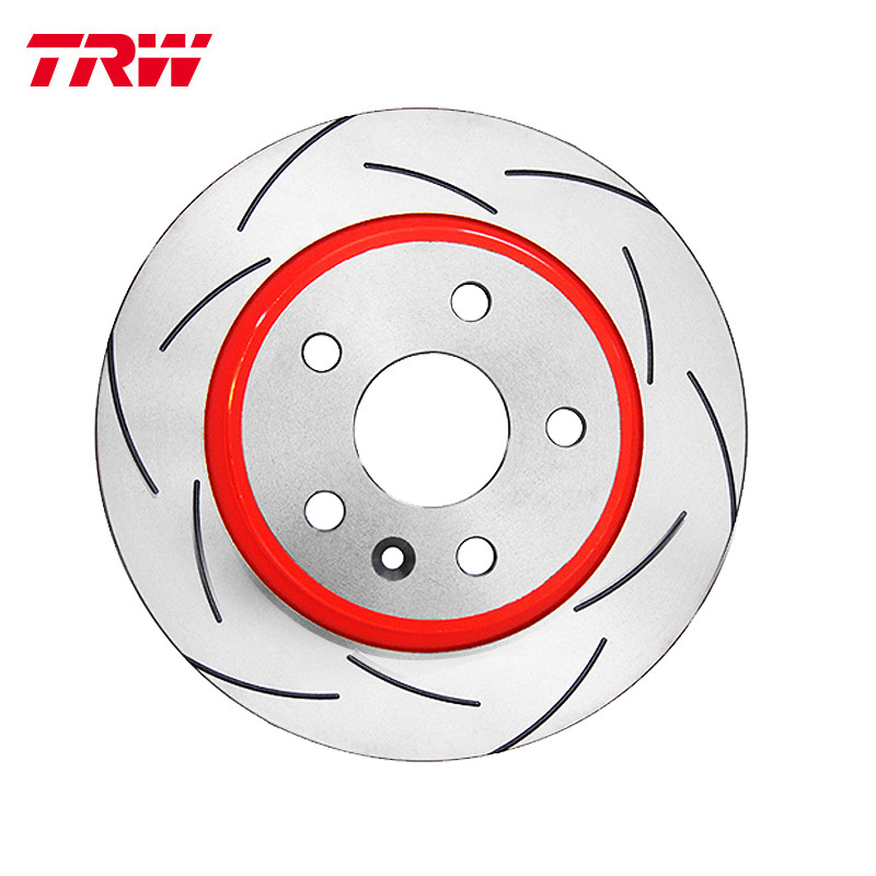 天合(TRW)后刹车盘DF4271XSS适配12-13款高尔夫6/06-18款速腾/途安/明锐/奥迪A3(对装)