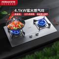 老板(ROBAM) 4.1kW大火力 不锈钢嵌入式 燃气灶具30G2(液化气）