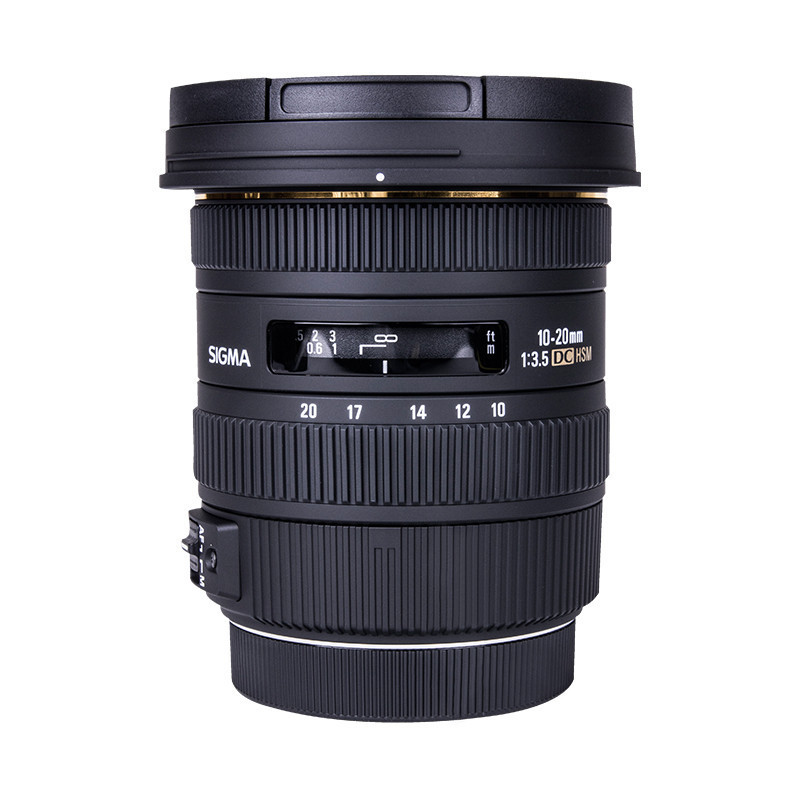 适马(SIGMA) 10-20mm F3.5 EX DC HSM 单反相机镜头 佳能卡口 广角变焦 相机配件 82mm