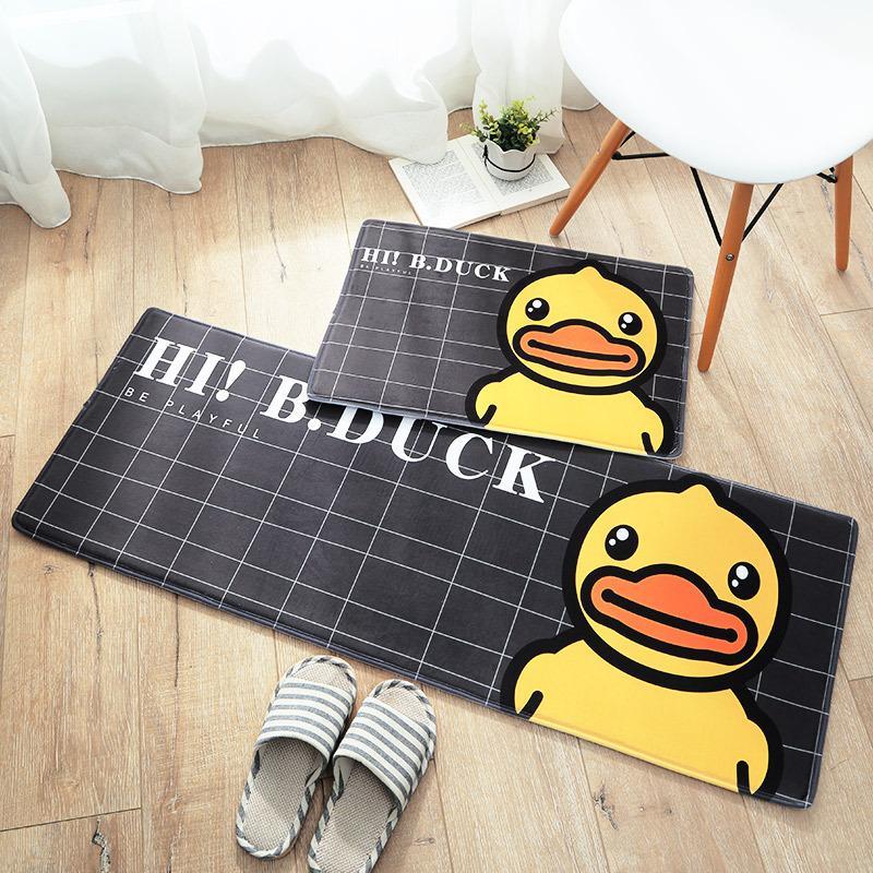 正版小黄鸭卫浴地垫入户垫吸水浴室防滑垫卫生间地毯卧室脚垫子