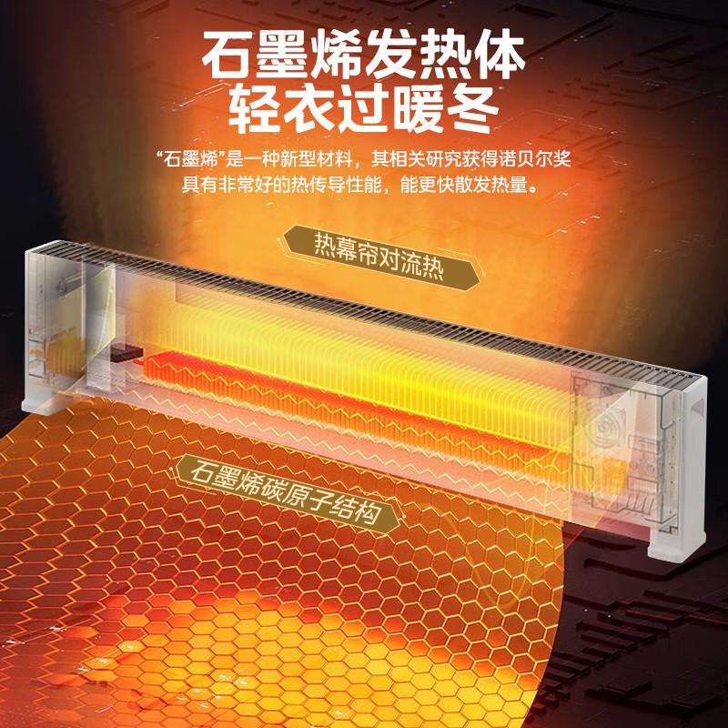 美的 取暖器 NDV-F1白色