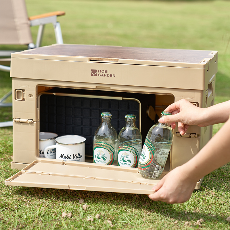 牧高笛 睿纳折叠收纳箱50L套装 NX23685004高清大图