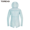 探路者防晒衣女户外皮肤风衣春夏季防紫外线户外风衣透气轻薄皮肤衣女式运动速干外套防晒钓鱼服