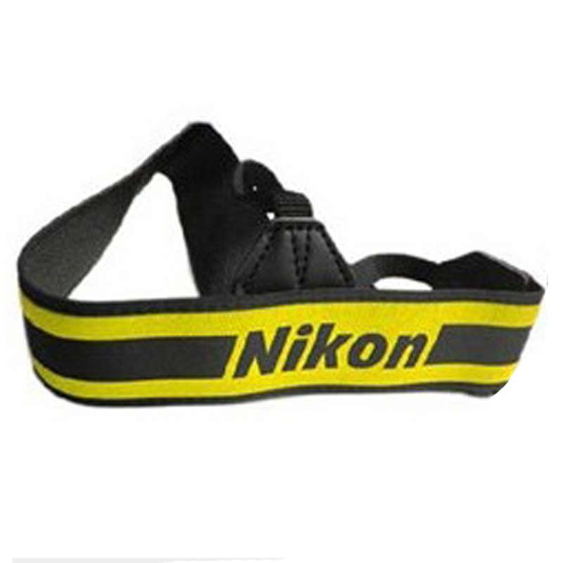 Nikon/尼康 NOGS-004 (蓝色)单反相机防滑宽背带/肩带 经典宽肩带高清大图