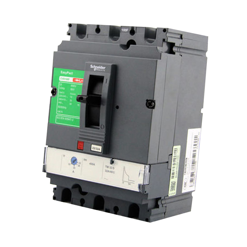 施耐德 塑壳断路器 手动 固定式 CVS100F 100A 3P
