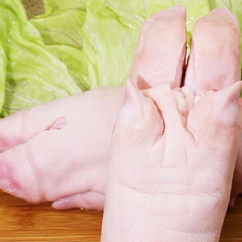 新鲜猪蹄猪脚猪爪生猪蹄子前蹄猪脚农家散养土猪肉冷冻猪蹄卤猪蹄