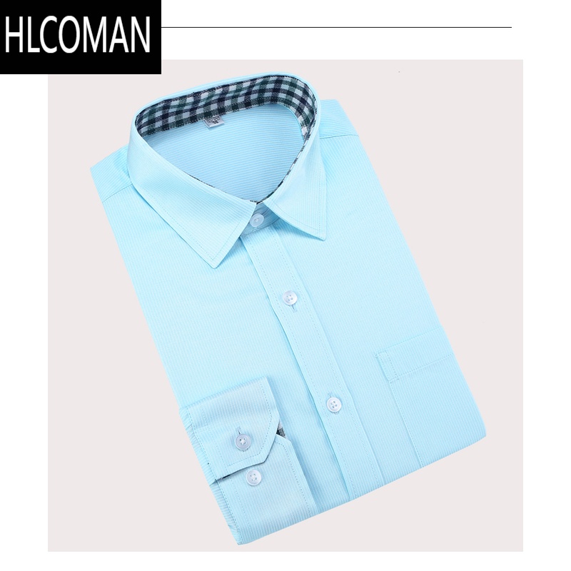 HLCOMAN邮局衬衫男长袖衬衣短袖中国储蓄银行工作服工装