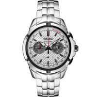 SEIKO/精工 中性运动时尚名品腕表 碳纤维表盘多功能计时防水手表