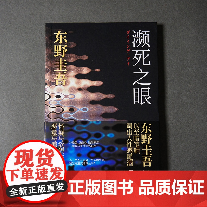 濒死之眼(暗黑版《秘密》,东野圭吾的“幻之作”。四个男人的痴与罪,夜 〔日〕东野圭吾 人民文学出版社 正版书籍高清大图