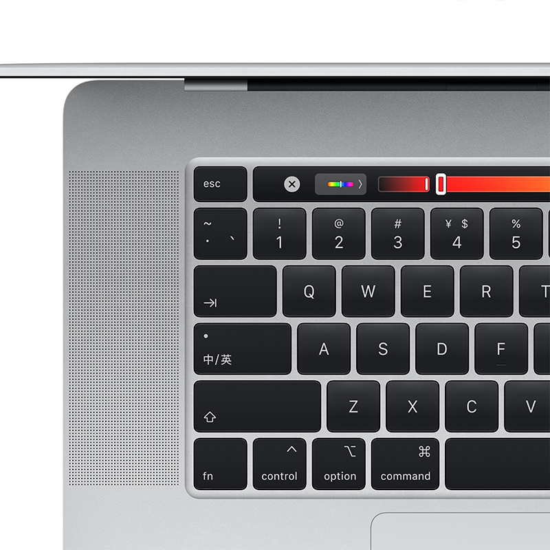 2019款 Apple MacBook Pro 16英寸 i7处理器 超极本 2.6GHz 16GB 512GB SSD 银色 笔记本电脑 带触控栏 MVVL2CH/A