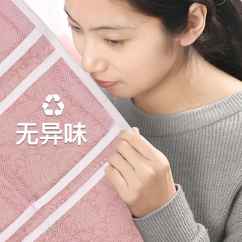 家柏饰(CORATED)双面悬挂内裤收纳挂袋文胸后挂墙壁挂式家用放内衣女收纳袋高清大图