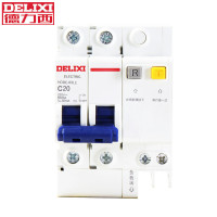 DELIXI德力西空气开关带漏电保护器 2P20A漏电断路器家用漏保空开磁吹断路器