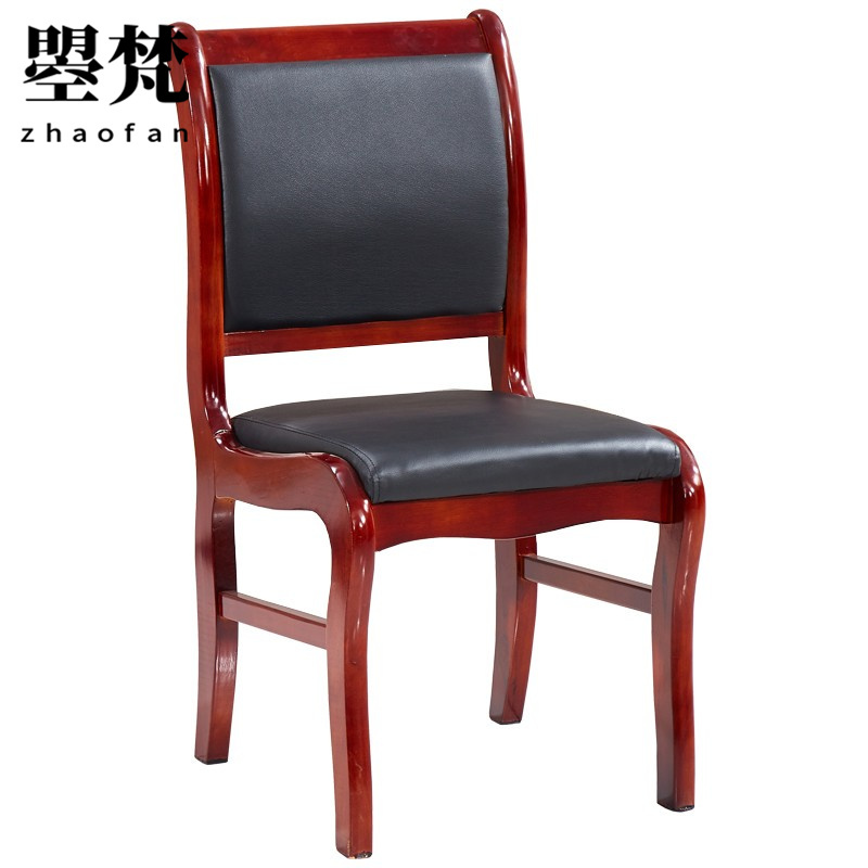 曌梵会议椅平头椅把高清大图