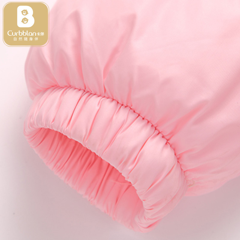 卡伴Curbblan新生婴儿连体衣服保暖秋冬装男女宝宝外出服夹棉哈衣外套冬季