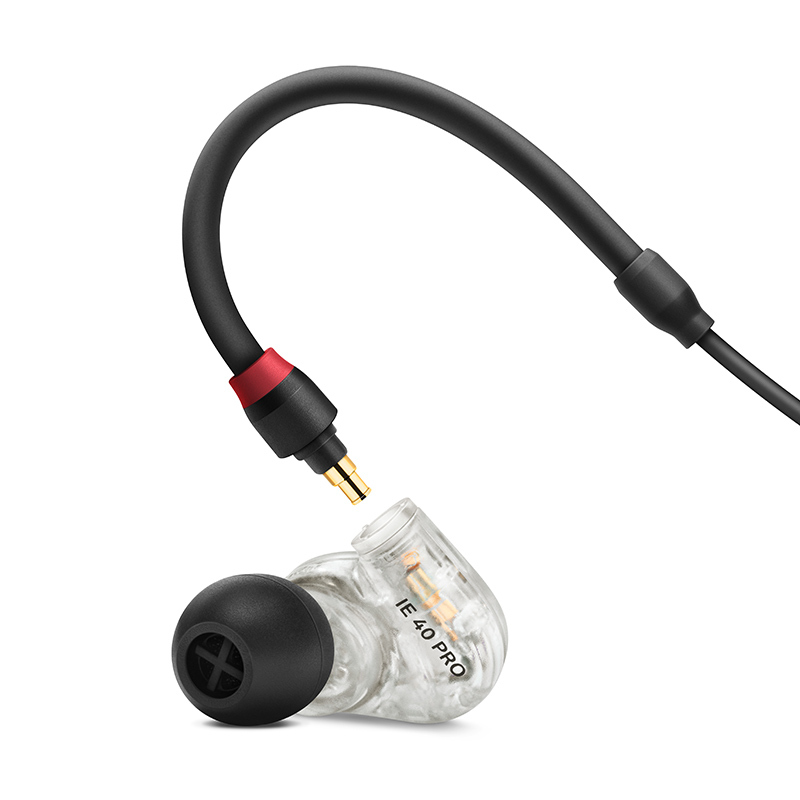 森海塞尔(Sennheiser)IE40PRO 监听HIFI发烧入耳式耳机 透明色