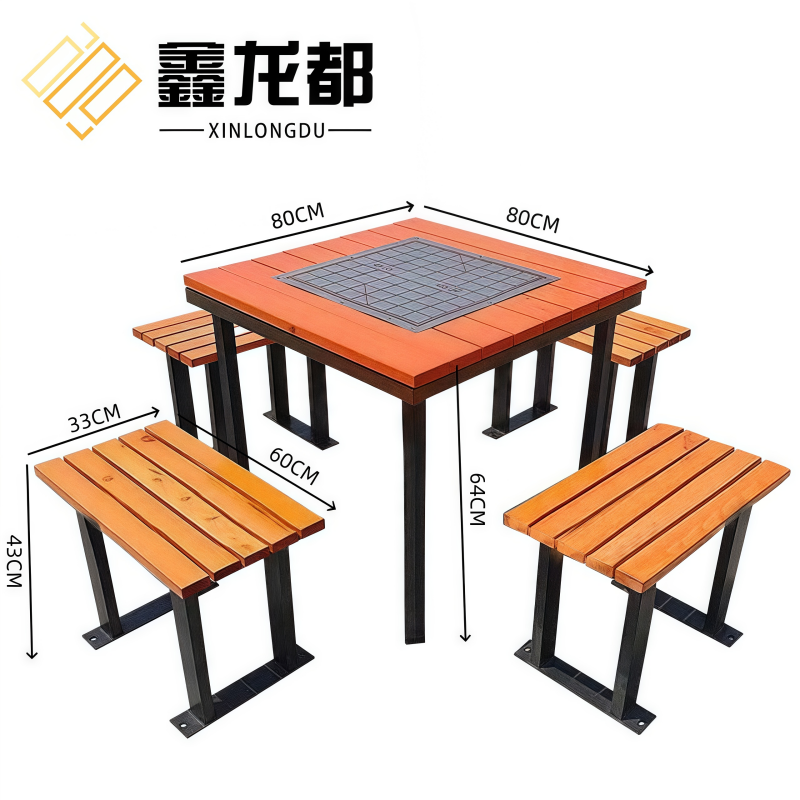 鑫龙都庭院桌椅高清大图