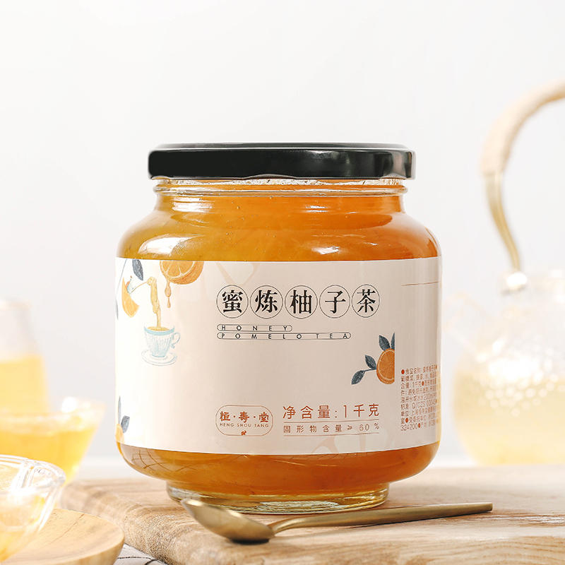 恒寿堂蜜炼柚子茶1kg