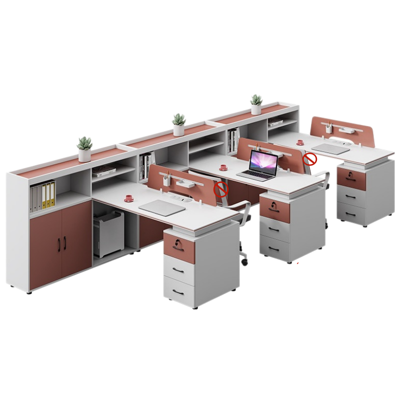 铭 思 达屏风办公桌高清大图