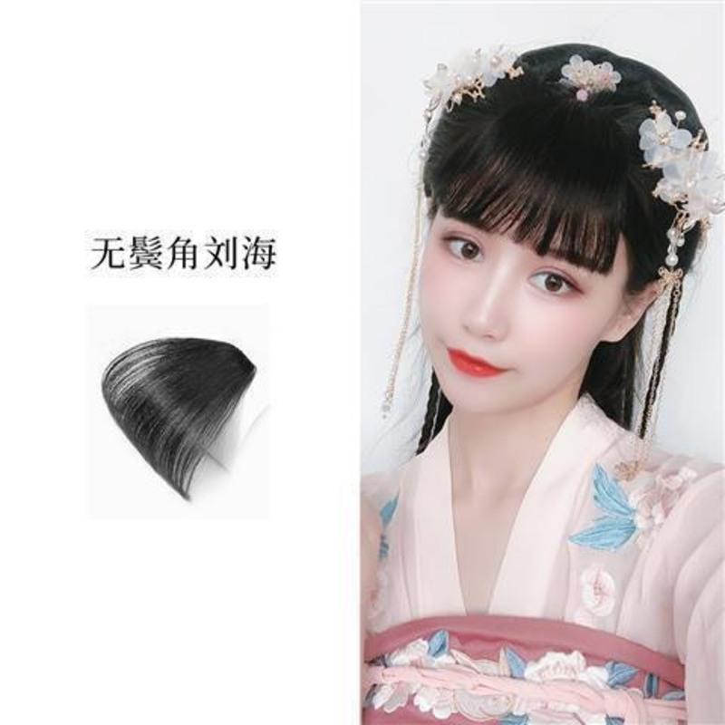 麻花包/15cm 古装假发女汉服发包造型花千骨牛角麻花包垫发包发髻无底麻花套装