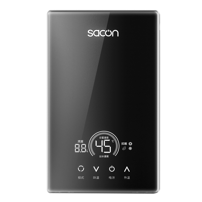 帅康(sacon)即热式电热水器速热家用出租房卫生间小型电淋浴器非储水式超薄恒温壁挂小厨宝过水热直热洗澡机SK-RD60