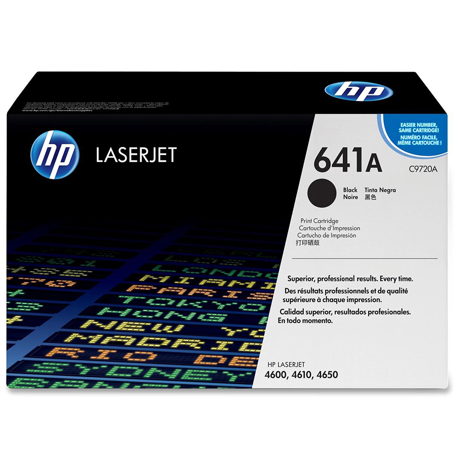 惠普（HP）C9720A 黑色硒鼓 641A（适用Color LaserJet 4600 4610 4650） C9720A/黑色
