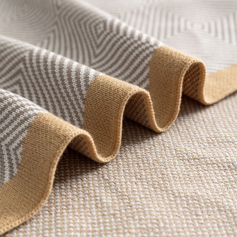 雅鹿针织航空休闲毯高清大图