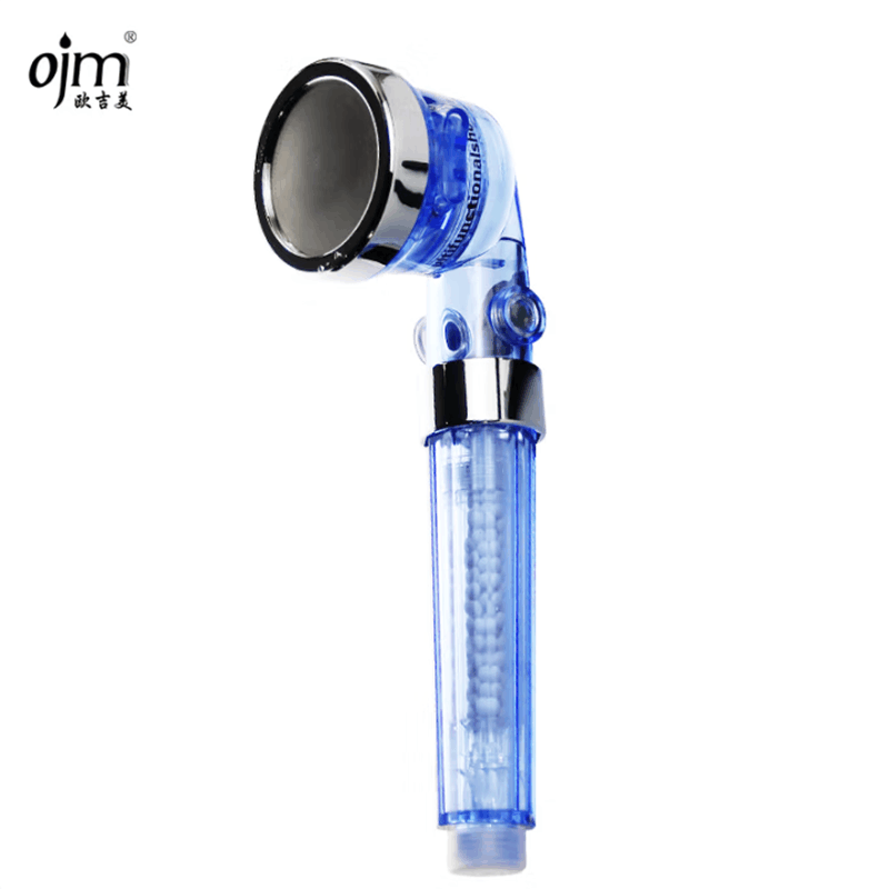 欧吉美 增压手持花洒 淋浴花洒节水浴室花洒喷头莲蓬头负离子三功能花洒 C338单手喷图片