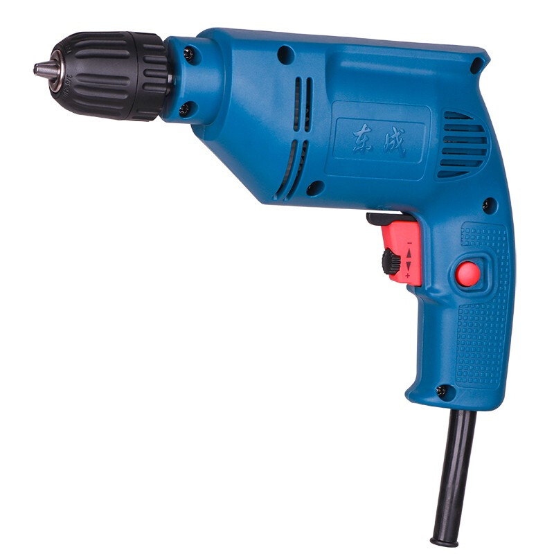 东成 j1z-ff-10a 手电钻 电动螺丝刀家用可调速手电钻