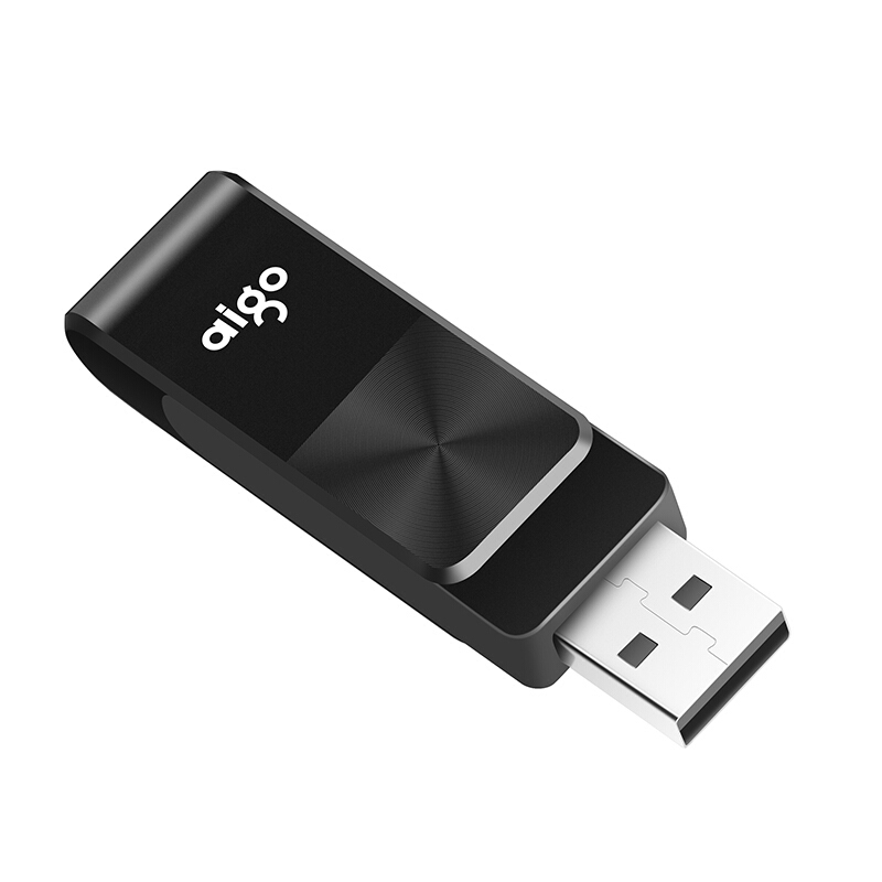 爱国者 U266 商务U盘 8G USB2.0 黑色 单位:个(JL)