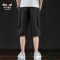 森马集团旗下GLEMALL短裤子男夏季新款潮流休闲黑色工装五七分裤