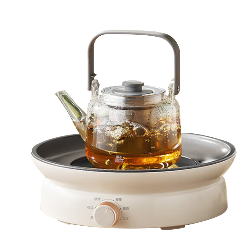 美的电陶炉1200W电磁炉围炉煮茶器大功率烧水轻音HW12EY10