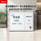 美的(Midea)双门双温冰柜 家用80%减霜 PCM抗菌防腐蚀内胆大容量 210升 BCD-210DKEM(E)极地白