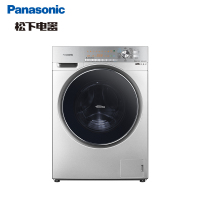 松下(Panasonic) XQG90-EG93D 9KG洗6KG烘 全自动家用变频 节能洗烘一体机滚筒洗衣机(银色)