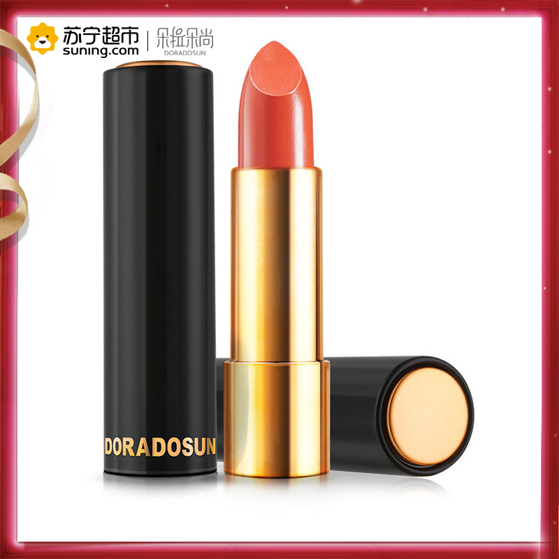 朵拉朵尚dora dosun花漾迷魅娇润口红3.8g 06#西瓜红保湿补水滋润唇膏女咬唇彩妆唇蜜红色系