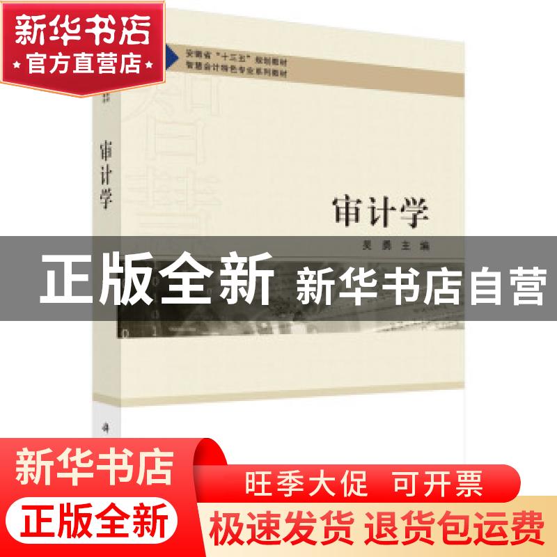 正版 审计学 编者:吴勇|责编:郝静//陶璇 科学出版社 97870306638高清大图