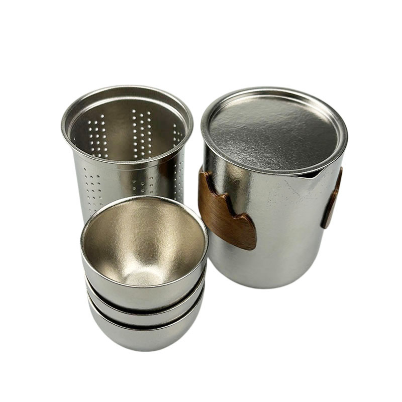 卫未来 纯钛茶具套装 一壶三杯 套高清大图