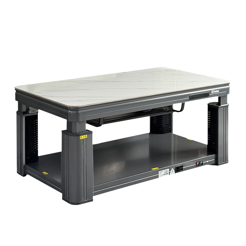 火焰山2025新款升降电暖茶几客厅家用电暖桌取暖桌烤火炉一体高清大图