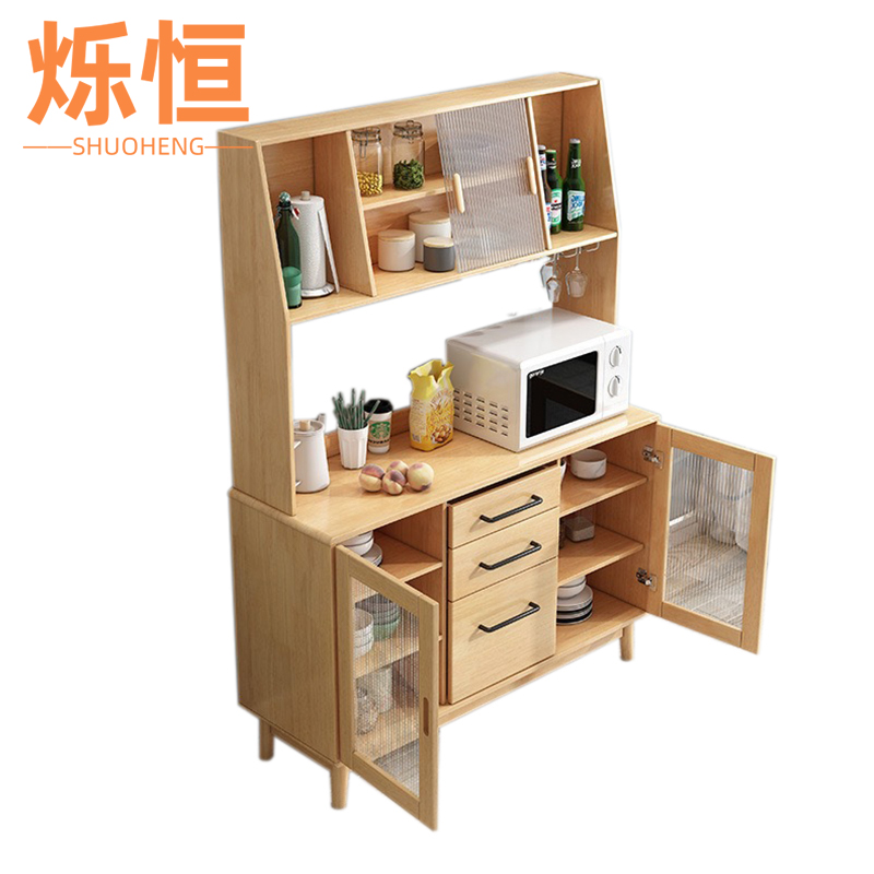 烁恒 餐边柜 三门个高清大图