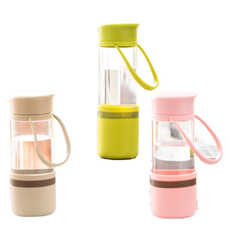 茶花 水漾·滤茶随身杯-L 500ML/个高清大图