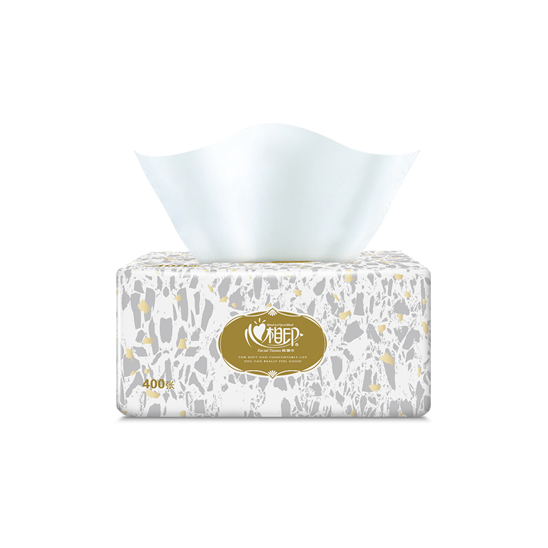 心相印(Mind Act Upon Mind) 抽纸 RDT200商用恒金塑装纸面巾(60包)箱装高清大图