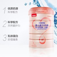 贝因美 粉爱加奶粉1段婴儿配方奶粉0-6个月800g 罐装 特别添加乳铁蛋白