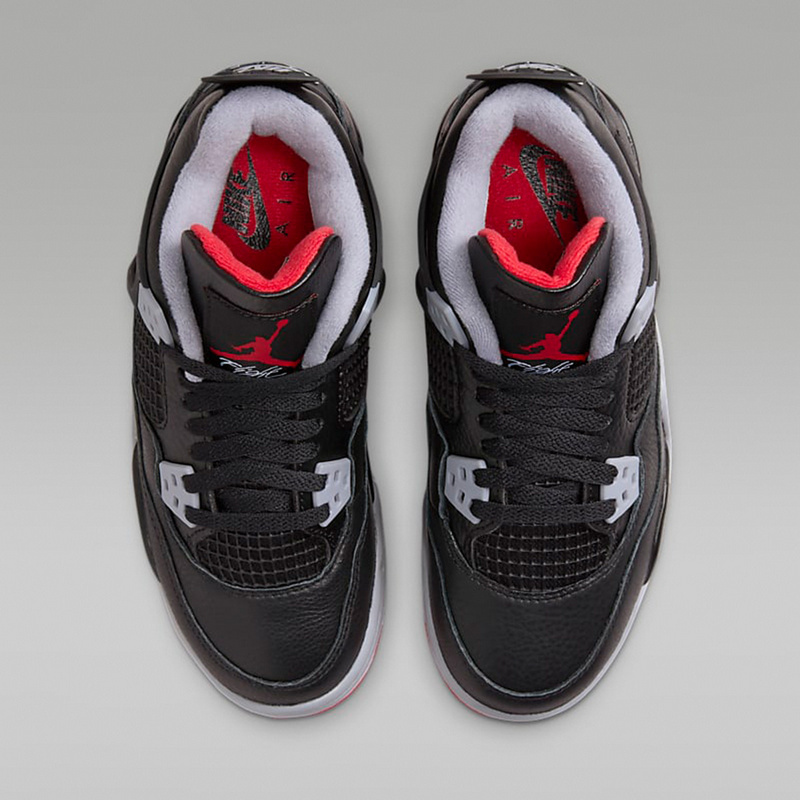 jordan耐克男童aj4复刻休闲鞋大童运动童鞋复古篮球鞋fq8213-006