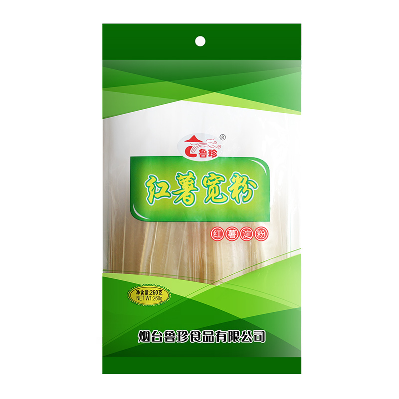 鲁珍 红薯宽粉260g 番薯地瓜山芋粉丝 火锅粉酸辣粉炖粉