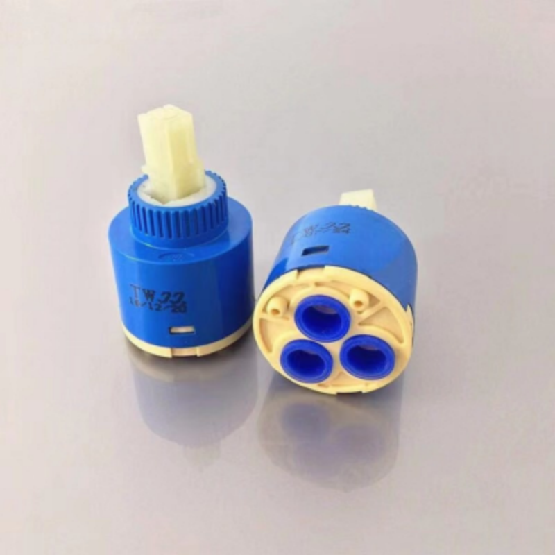 狼之吻 FJ-40A 15mm淋浴混合阀芯厨房面盆水龙头配件陶瓷片混水阀芯冷热阀芯FJ-40A 20mm高清大图