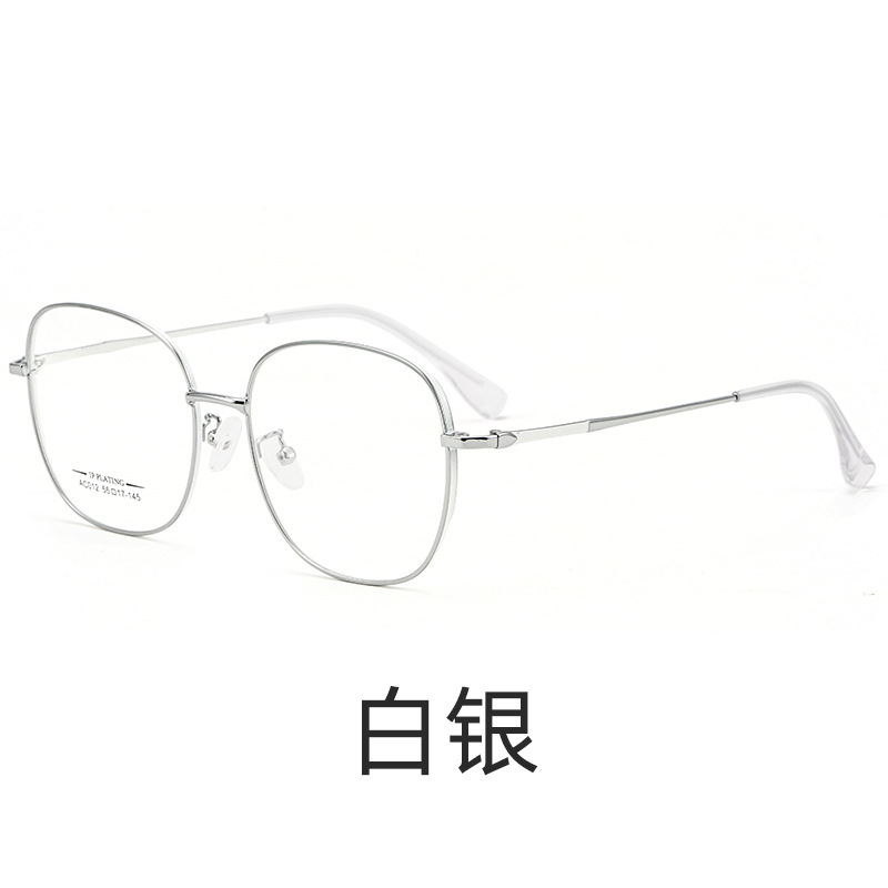 2021尚境新款近视镜轻巧合金复古系双色时尚工艺潮流学生男女通款高清大图