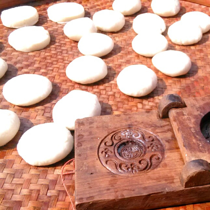 福建三明尤溪特产白粿米粿白果白年糕粳米年糕糍粑软年糕 一份3片