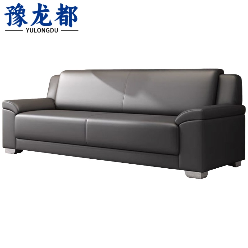 豫龙都 办公沙发 三人位 张高清大图