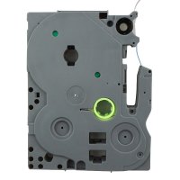 艾洁 标签带18mm白底蓝字PL-243 适用兄弟 PT-1010;1100CH;1280;TZe-243标签机色带
