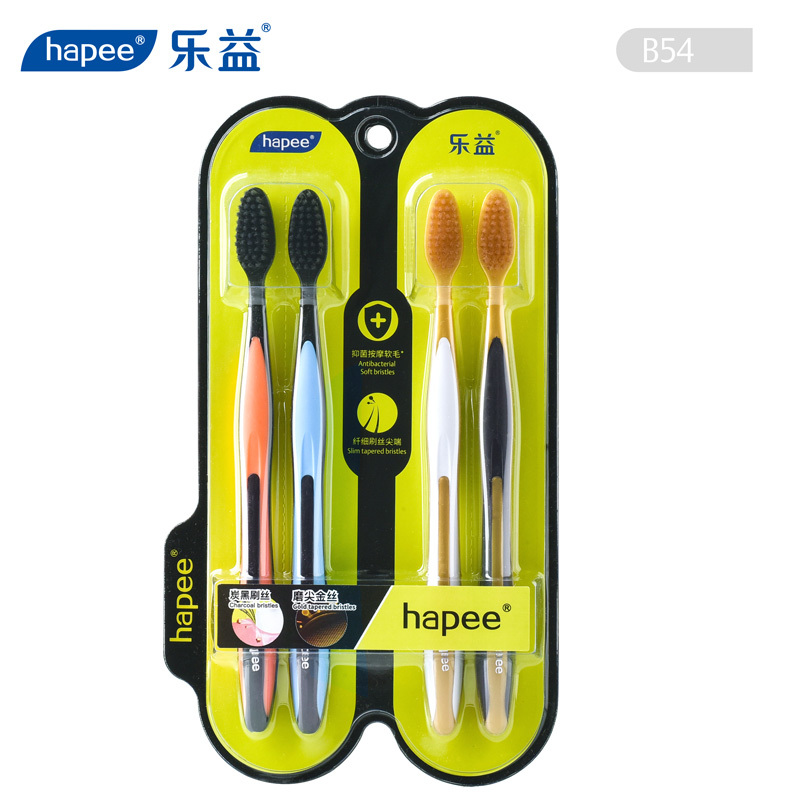 乐益 hapee黑金B54牙刷/支